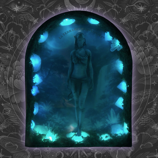 LA TERRA RICORDA CHI SEI – Resin light art