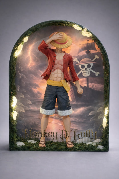 LUFFY – Luminous resin artwork