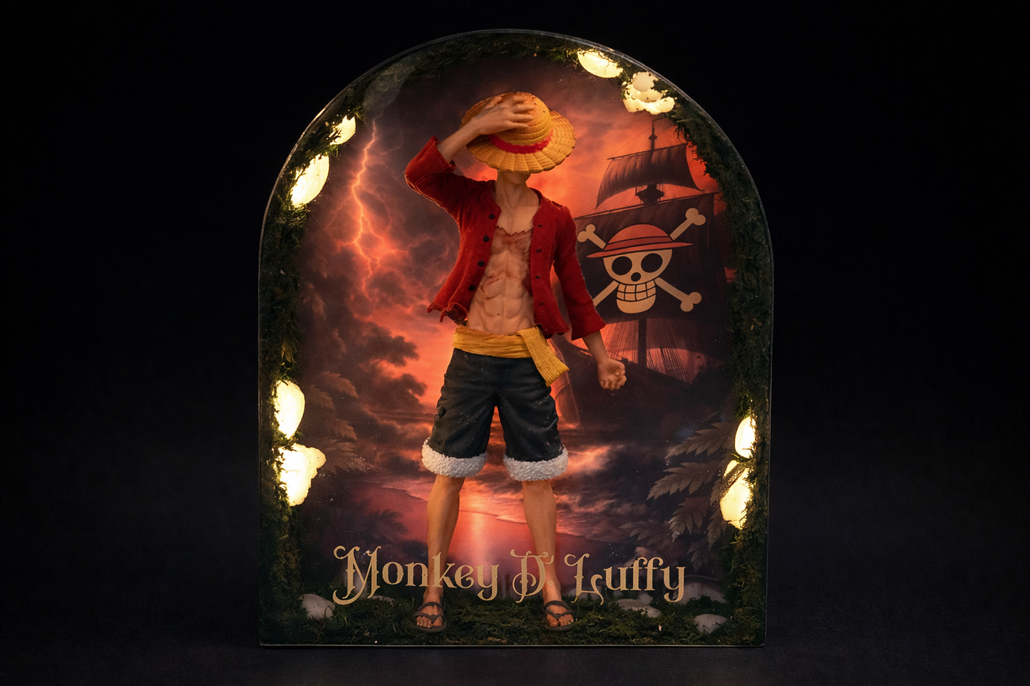 LUFFY – Luminous resin artwork
