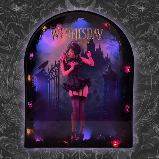 WEDNESDAY – Resin Light Art Gothic Edition