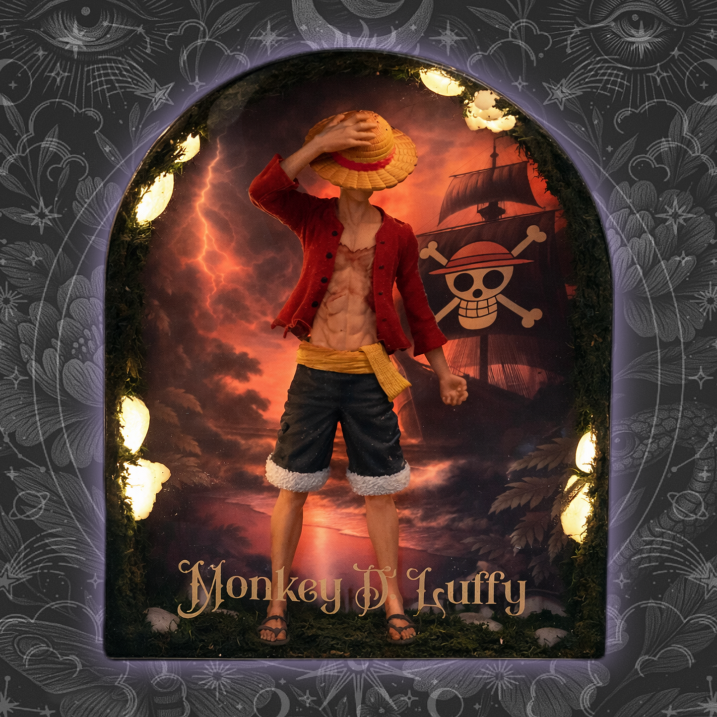 LUFFY – Luminous resin artwork