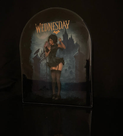 WEDNESDAY – Resin Light Art Gothic Edition