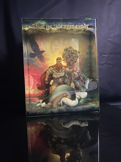 THOR vs JÖRMUNGANDR – Resin Light Sculpture