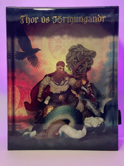 THOR vs JÖRMUNGANDR – Resin Light Sculpture