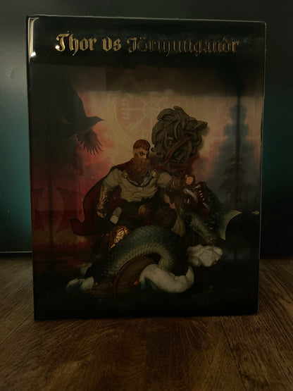 THOR vs JÖRMUNGANDR – Resin Light Sculpture