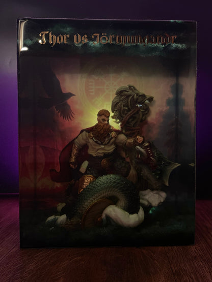 THOR vs JÖRMUNGANDR – Resin Light Sculpture