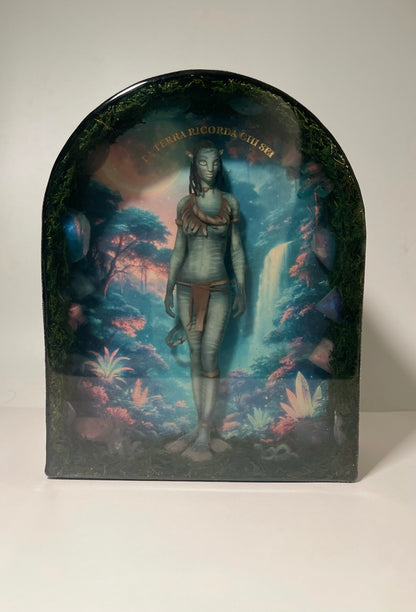 LA TERRA RICORDA CHI SEI – Resin light art