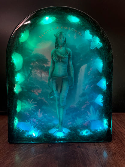 LA TERRA RICORDA CHI SEI – Resin light art