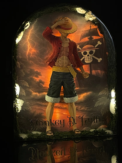 LUFFY – Luminous resin artwork