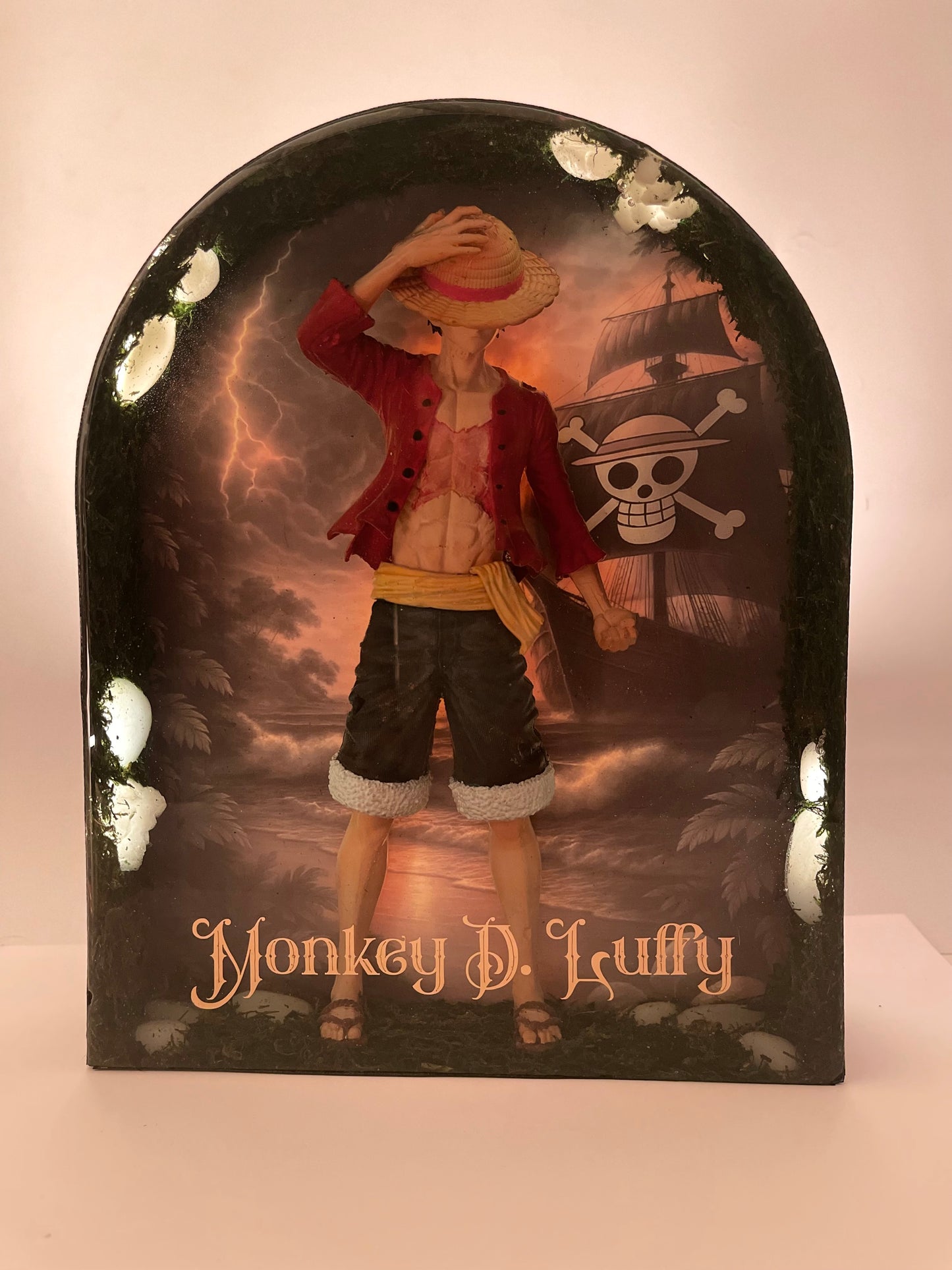 LUFFY – Luminous resin artwork