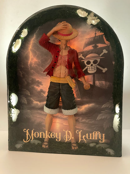LUFFY – Luminous resin artwork