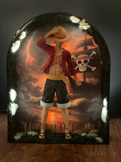 LUFFY – Luminous resin artwork