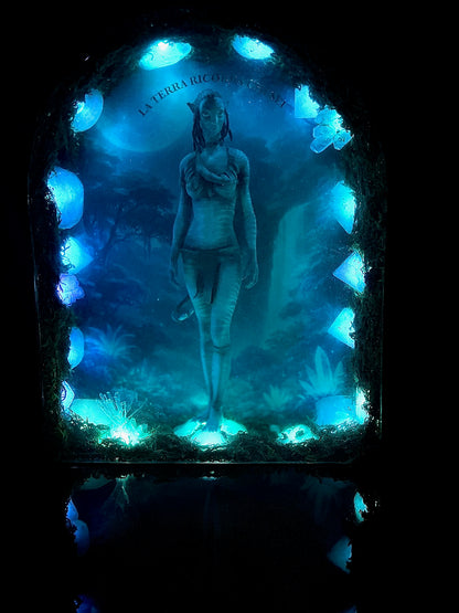 LA TERRA RICORDA CHI SEI – Resin light art