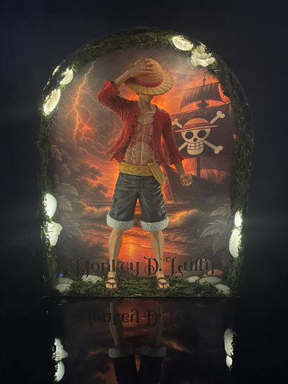 LUFFY – Luminous resin artwork