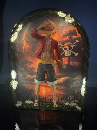 LUFFY – Luminous resin artwork