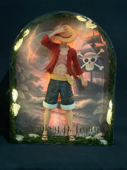 LUFFY – Luminous resin artwork
