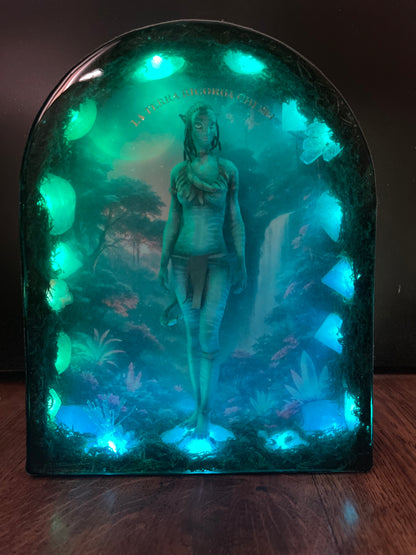 LA TERRA RICORDA CHI SEI – Resin light art