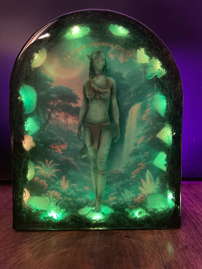 LA TERRA RICORDA CHI SEI – Resin light art
