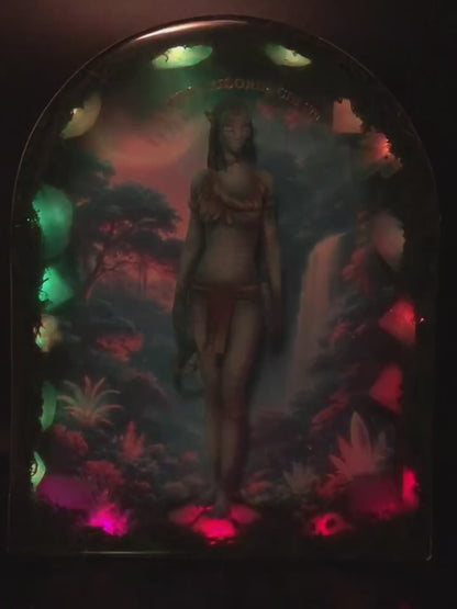LA TERRA RICORDA CHI SEI – Resin light art