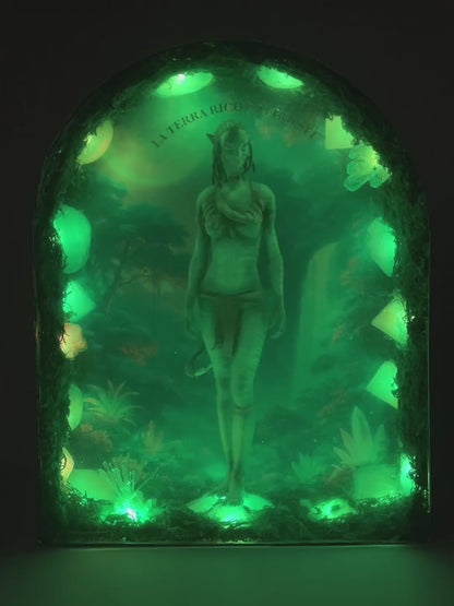 LA TERRA RICORDA CHI SEI – Resin light art