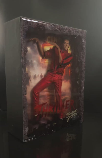 Michael Jackson Thriller Resin Light Art – Lampada Artistica LED Fatta a Mano | Pezzo Unico EMPYROS