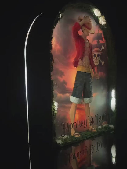 LUFFY – Luminous resin artwork