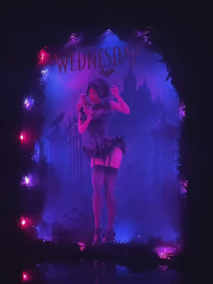 WEDNESDAY – Resin Light Art Gothic Edition