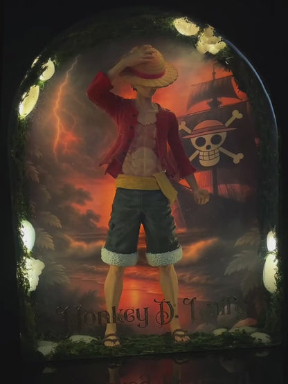 LUFFY – Luminous resin artwork