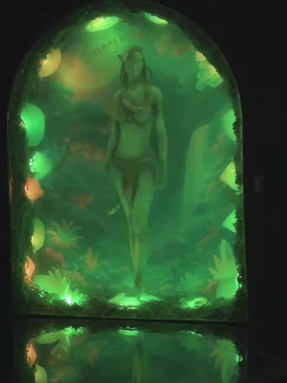 LA TERRA RICORDA CHI SEI – Resin light art