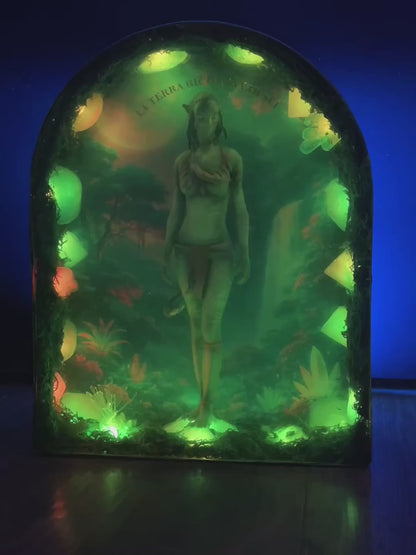 LA TERRA RICORDA CHI SEI – Resin light art
